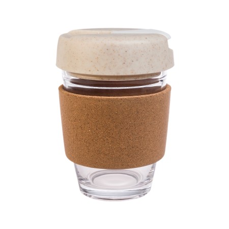 Vienna Eco Coffee Cup /  Cork Band Promotional Products